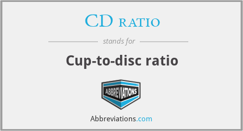 What does CD RATIO stand for?